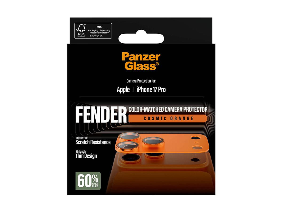 PanzerGlass FENDER Objektivschutz Orange