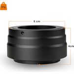 Walimex pro T2 Adapter kompatibel mit Canon R - Adapterring mit manuellem Fokus, einfache Handhabung, Objektiv-Anschlussring für Canon EOS R1, EOS R5 Mark II, EOS R100, EOS R8, EOS R50, EOS R10 (1023368)