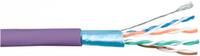 Dexlan Patchkabel F/UTP, CAT.5E, lila, ca. 500 m Gesamtgeschirmtes Patchkabel für Netzwerke (612024)