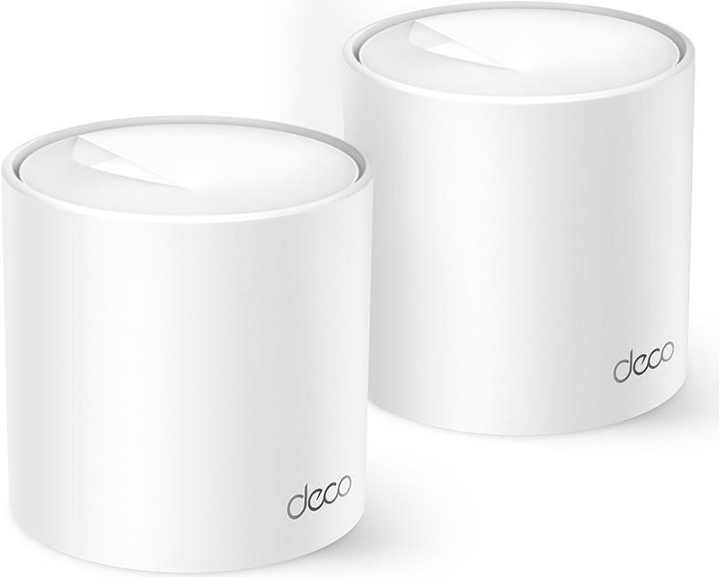 TP-Link Deco X10 Dual-Band (2,4 GHz/5 GHz) Wi-Fi 6 (802.11ax) Weiß 2 Intern (Deco X10(2-pack))