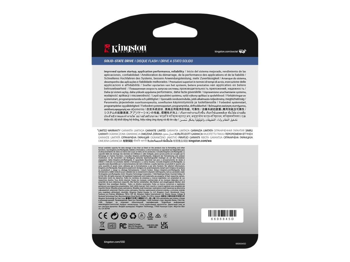 Kingston DC600M 960 GB 2.5" Enterprise SSD SATA 6Gb/s