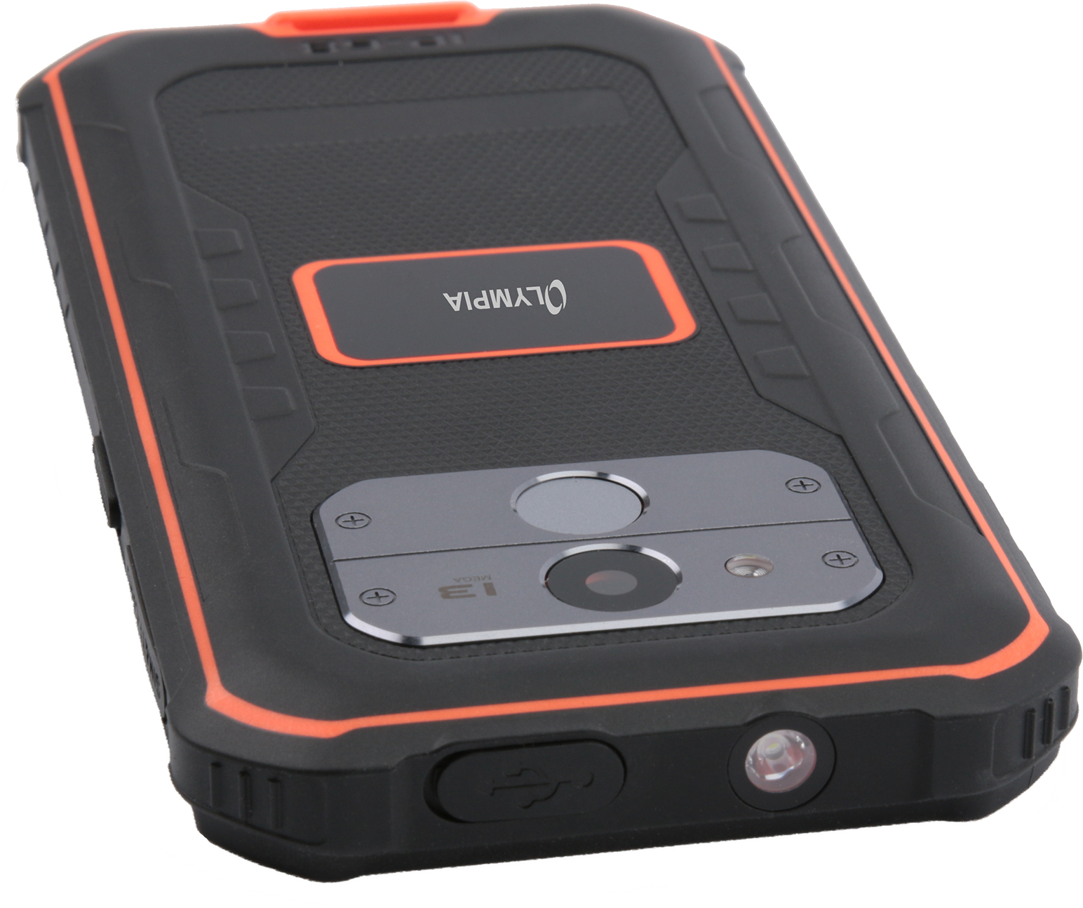 Olympia TREK 5,5" 3 GB RAM 32 GB Android 10 Schwarz, Orange