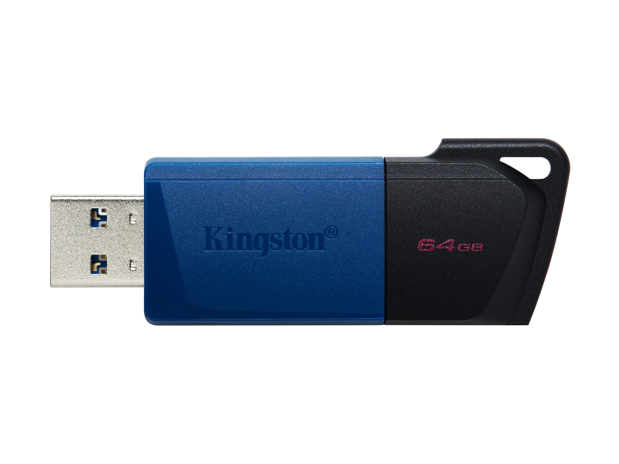 Kingston DataTraveler Exodia M 64 GB USB 3.2 Gen 1 2er-Pack Schwarz, Blau