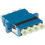 ACT Fiber optic LC-LC quad adapter singlemode OS2. Connectors: LC/LC Adapter lc quad os2 fl blue (EA1020)