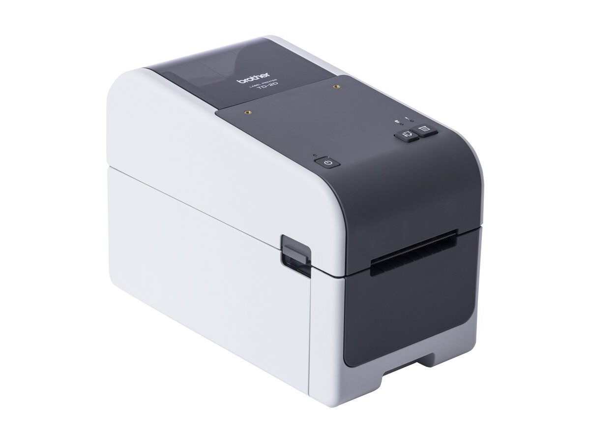 Brother TD-2D TD-2310D203 Etikettendrucker 203 dpi Grau, Weiß