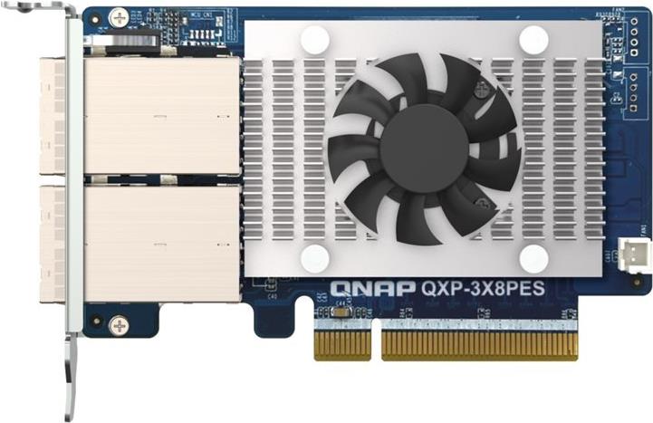 QNAP QXP-3X8PES 2 ports SFF-8644 1x2 Expansion card PCIe Gen3 x8 for QNAP PCIe JBOD series (QXP-3X8PES)