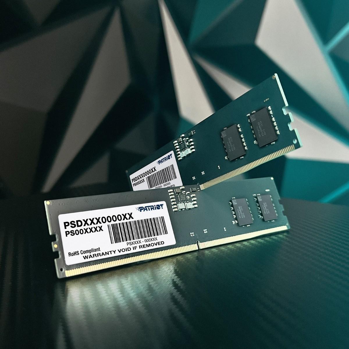 Patriot Signature Line 16 GB RAM DDR5 4800 MT/s ECC DIMM Schwarz