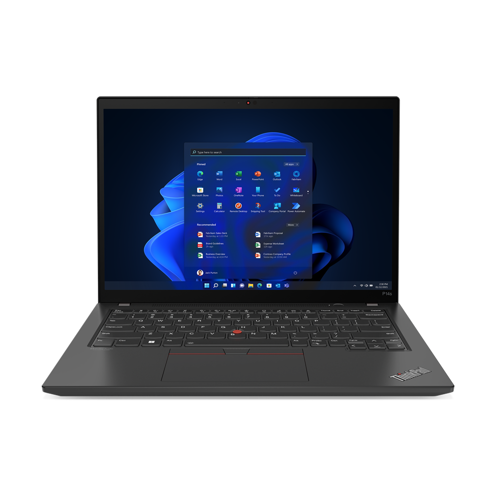 Lenovo ThinkPad P14s Mobiler Arbeitsplatz 35,6 cm (14") WUXGA AMD Ryzen™ 7 7840U 32 GB LPDDR5x-SDRAM 1 TB SSD Wi-Fi 6E (802.11ax) Windows 11 Pro Schwarz (21K50003GE)