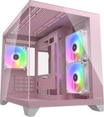 Cougar Gehäuse Mini-Tower FV150 ARGB Pink (CGR-2QA6P-RGB)
