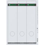 Leitz PC-beschriftbare Rückenschilder für Qualitäts-Ordner 180° - Standard- und Hartpappe-Ordner (1687-00-85)