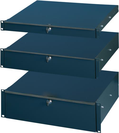 SCHROFF 19"DRAWER 2U RAL7021 - Rack-Zubehör (20110181)