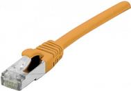 EXERTIS CONNECT Patchkabel S/FTP (PiIMF), Cat 6A (EIA/TIA), orange, 15,0 m Patchkabel mit besonders