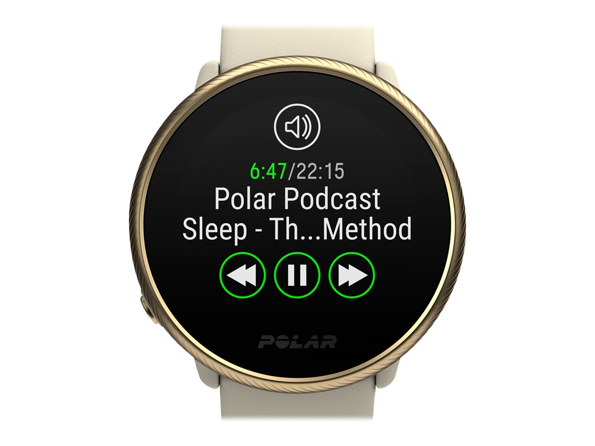 Polar Ignite 2 Sportuhr 1,2" GPS Bluetooth Champagne Gold