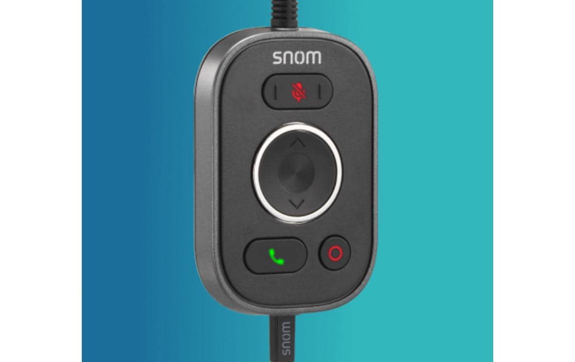 Snom A330D Kabelgebundenes On-Ear-Headset Duo USB/3,5 mm Schwarz