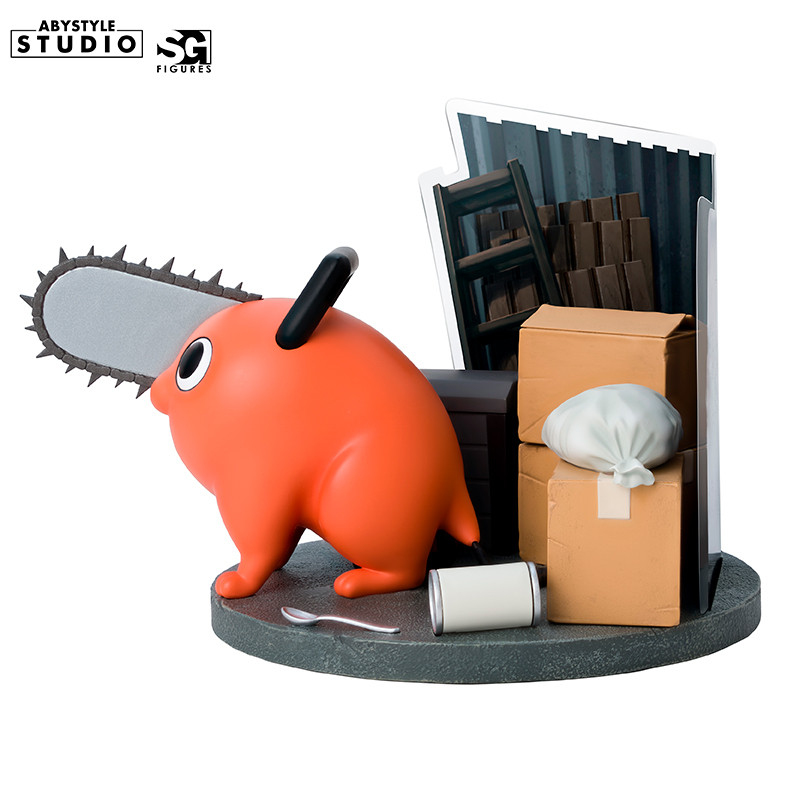 ABYstyle Sammelfigur Chainsaw Man Pochita 100 mm Mehrfarbig