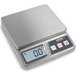 Kern Briefwaage Wägebereich (max.) 5 kg Ablesbarkeit 1 g batteriebetrieben Silber (FOB 5K1S)