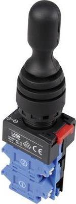 TRU COMPONENTS LAS0-K-20C21 Joystick 250 V/AC Hebel gerade Schrauben IP67 1 St. (1303043)