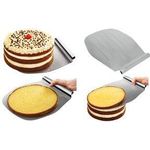 metaltex Tortenretter, Edelstahl, mit Griff zum Heben, Lösen und Wenden von Tortenböden, rostfreier - 1 Stück (257706010)