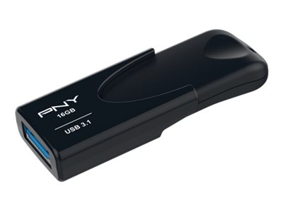 PNY Attaché 4 USB-Stick 16 GB USB 3.1 Schwarz