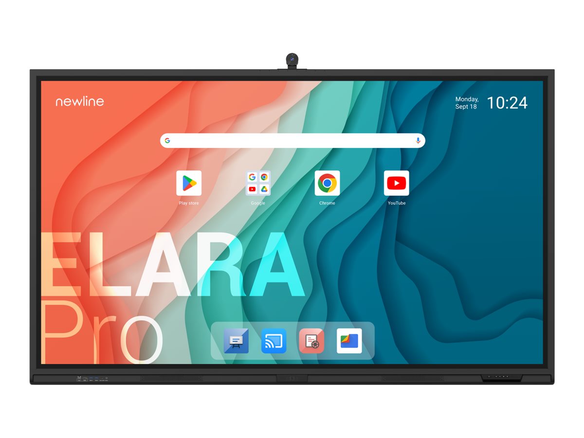 Newline Elara Pro TT-6523QCA+ 65" 4K Multitouch Display Android 13 Schwarz