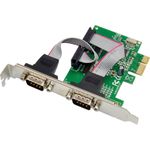 InLine PCIe 2-Port RS-232 Karte 2x D-Sub 9 Stecker inkl. Low-Profile (76619F)