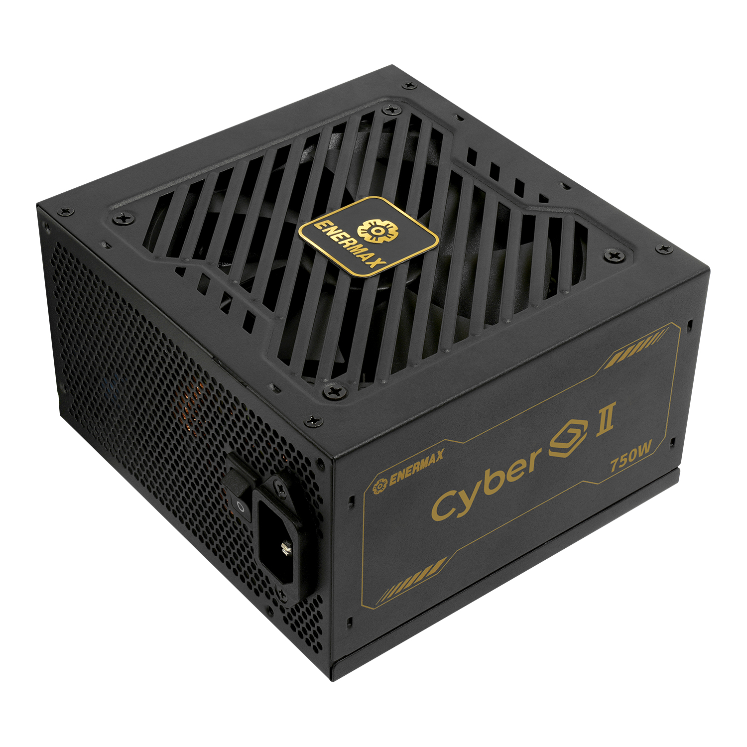 Enermax CyberG II 750 W ATX Netzteil 80 PLUS Gold Non-Modular Schwarz