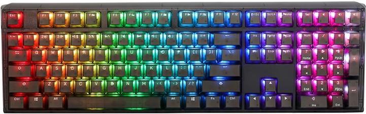 DUCKYCHANNEL Ducky One 3 Aura Black Gaming DE-Layout, RGB, Hot Swap, Kailh Jellyfish Yellow