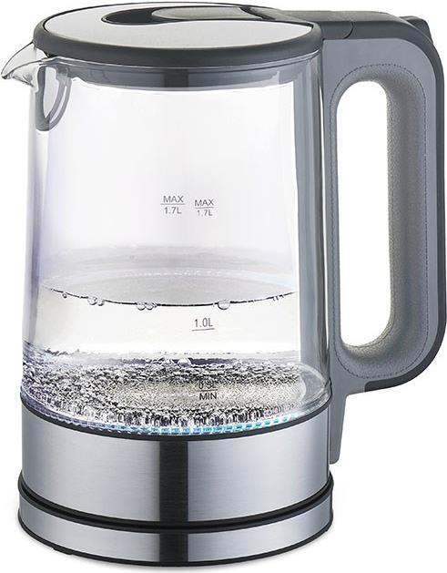 Wasserkocher MAESTRO MR-053-GRAY Glas 1,7 l 2200 W (MR-053-GREY)