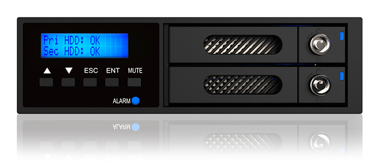 RAIDON iR2022 2x 2.5" RAID 0/1 USB 3.0 Schwarz