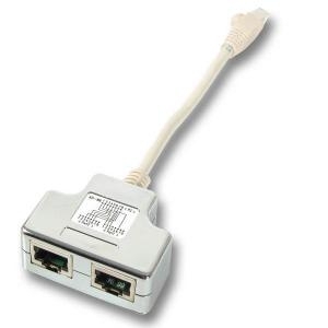 EFB-Elektronik T-Adapter Cat.6 2 x 10/100BaseT für Cablesharing Hersteller: EFB Elektronik (K5126.015)