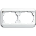 BUSCH-JAEGER Rahmen waager. 2-fach 1722-24G alpha nea studioweiss hochglanz 1722-24G (1754-0-2700)