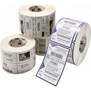 Zebra 8000T All-Temp - Papier - permanenter Acrylklebstoff - beschichtet - we...