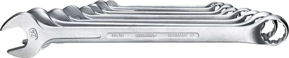 Gedore 6011870 Ring-Maulschlüssel-Satz 8teilig 10 - 24 mm