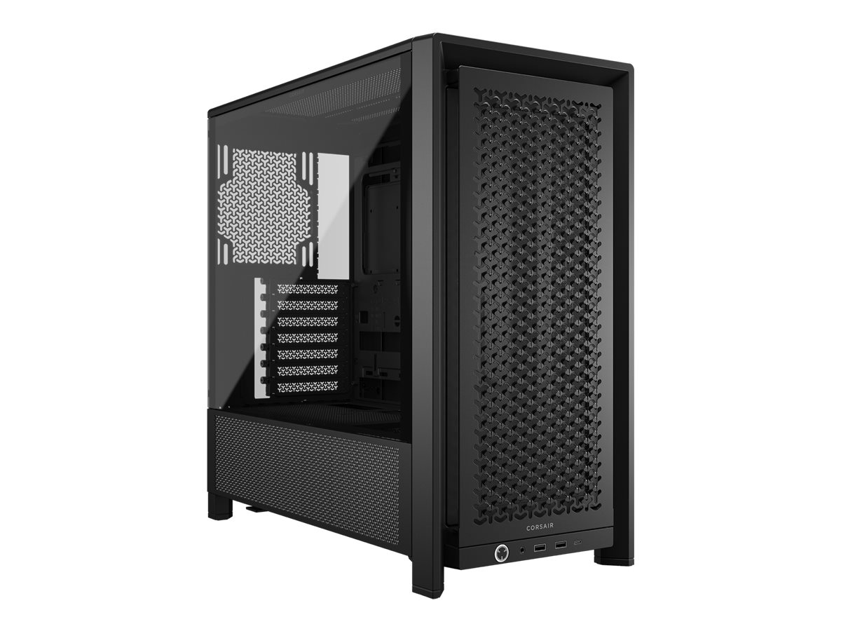 Corsair FRAME 4000D Mid Tower E-ATX Systemgehäuse Gehärtetes Glas Schwarz