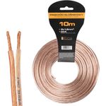 Libox Kabel glosnikowy 2x1,50mm LB0008-10 Audio-Kabel 10 m Transparent (LB0008-10)