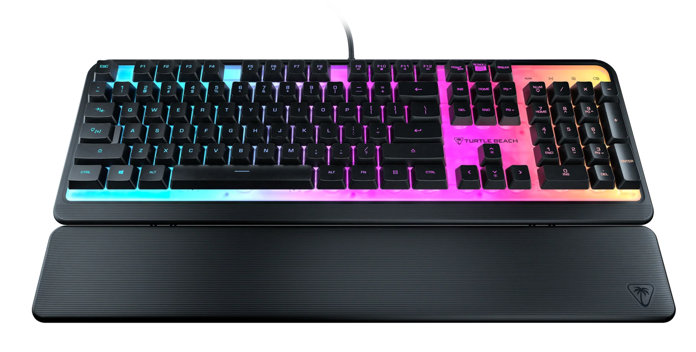 Turtle Beach Magma Gaming-Tastatur QWERTZ RGB Schwarz