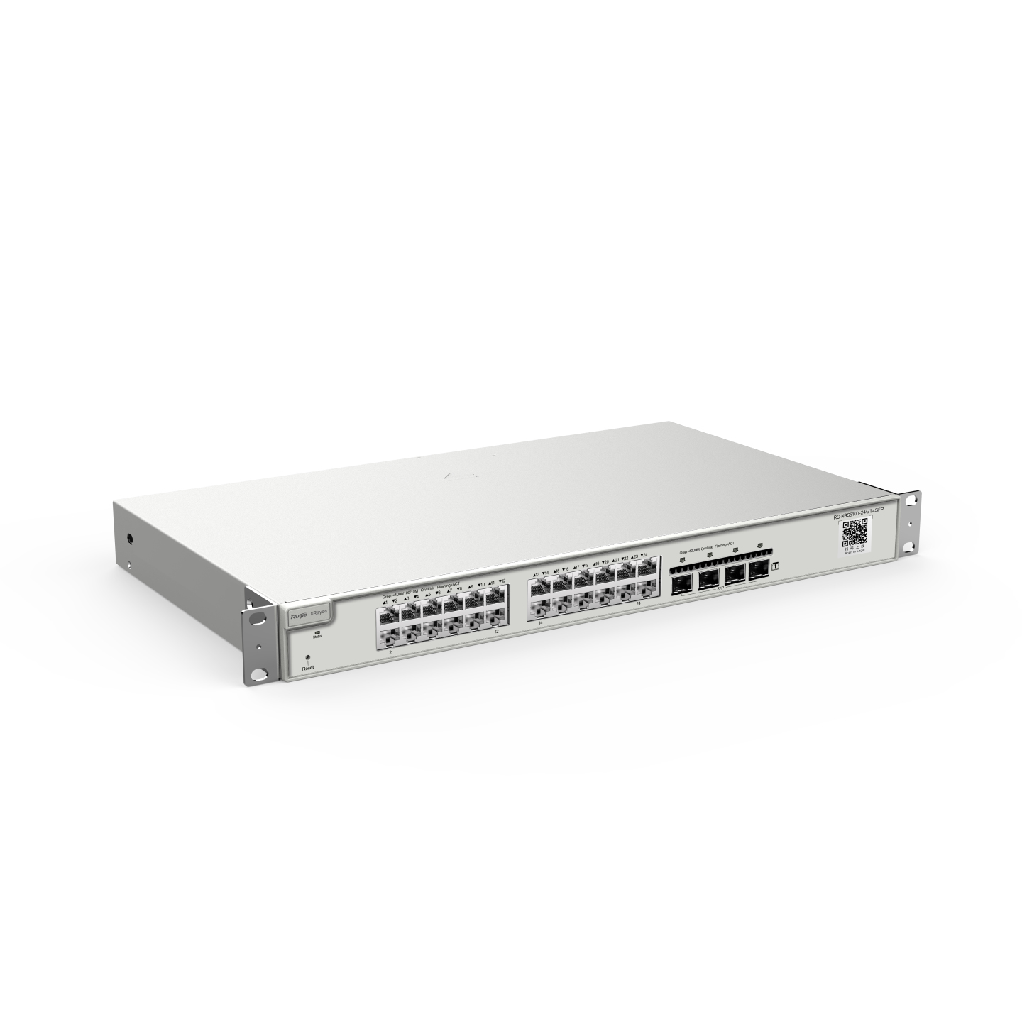 Reyee RG-NBS5200-24GT4XS L3 Managed Switch 24-Port 1 Gbit/s Grau