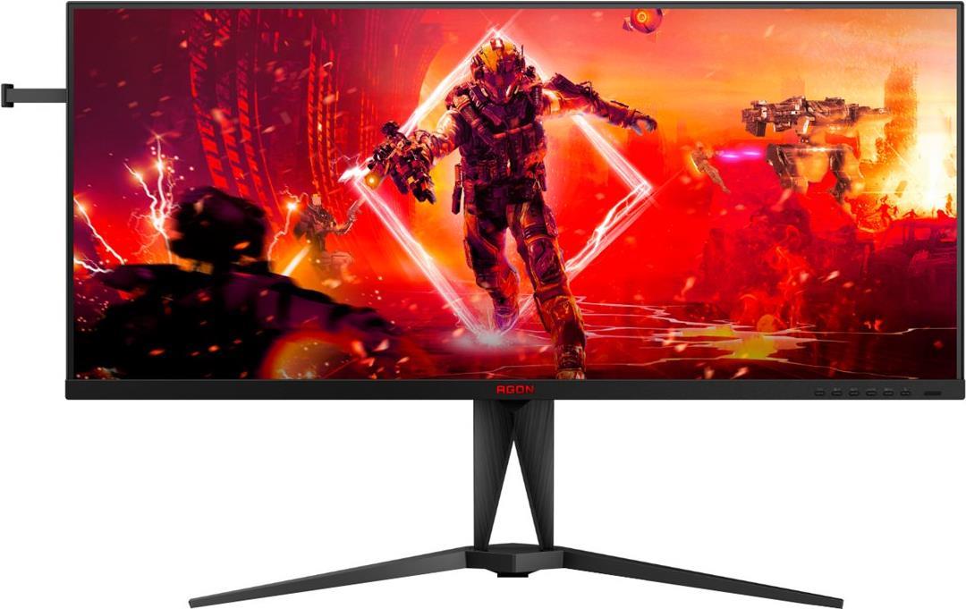 AOC AGON AG405UXC, Gaming-Monitor - (100 cm(40" ), schwarz, WQHD, HDMI, DisplayPort, HDR, AMD FreeSync Premim, USB-C, 144Hz Panel) [Energieklasse G] (AG405UXC)