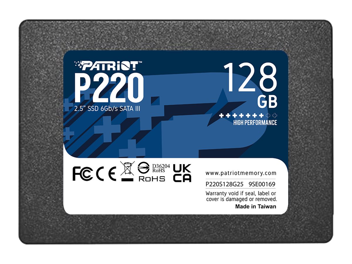 Patriot P220 128 GB SSD 2.5" SATA