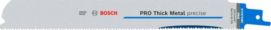 Bosch Säbelsägeblätter S1137EAF 1,1x25x225mm 5er Pack Thick Metal precise (2608658989)
