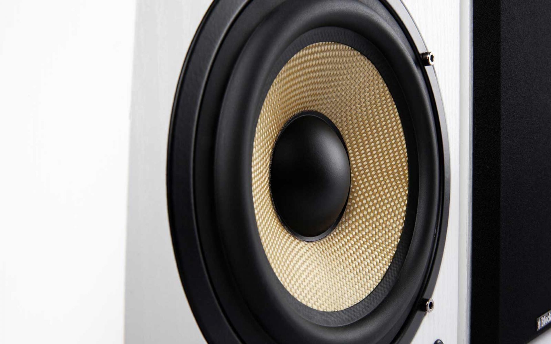 Audioblock Block S-250 2-Wege Lautsprecher-Paar 40 W Weiß