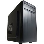 LC-Power Gehäuse MICRO-ATX 2017MB ohne NT U3.2/Audio black retail (M-ATX2017MB)