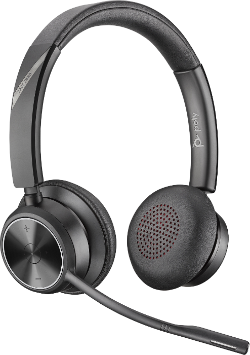 HP Poly Savi 7320 Kopfhörer Kabelgebunden Kopfband Büro/Callcenter Schwarz (8Y9B7AA#ABB) (geöffnet)