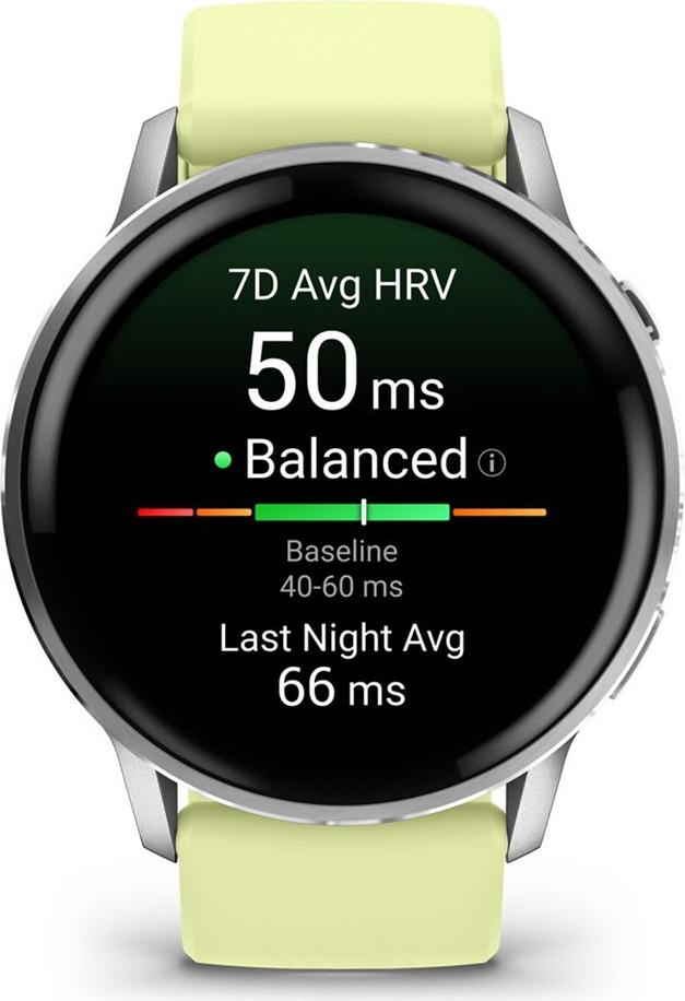Garmin Venu 4 Smartwatch 45 mm AMOLED 1,4" 8 GB Silber