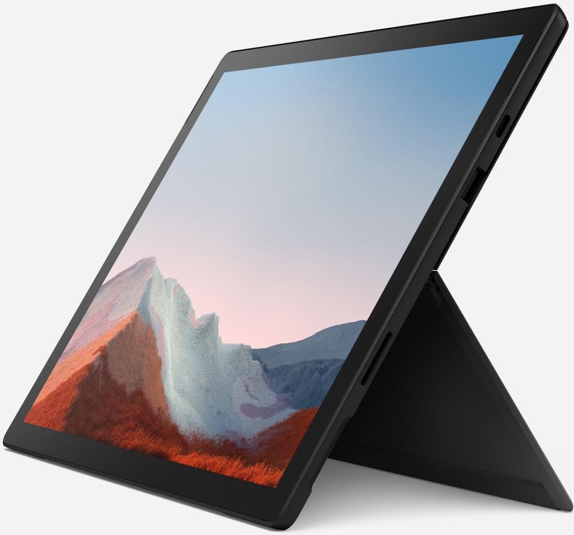 Microsoft Surface Pro 7 Tablet Core i7 1165G7 Win 10 Pro 16 GB RAM 512 GB SSD 31.2 cm (12.3) Touchscreen 2736 x 1824 Iris Xe Graphics Bluetooth, Wi Fi mattschwarz kommerziell  - Onlineshop JACOB Elektronik