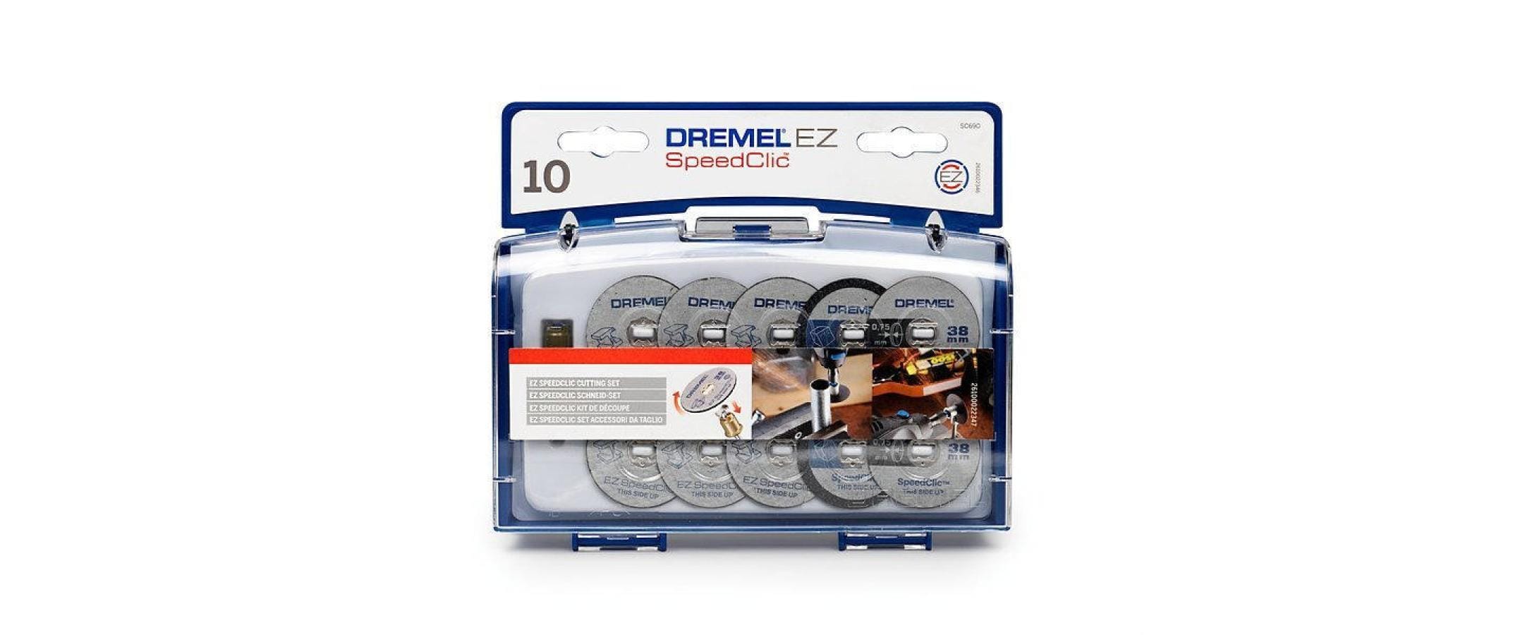Dremel Speed-Clic Schneid-Set SC690 11-teilig 38 mm