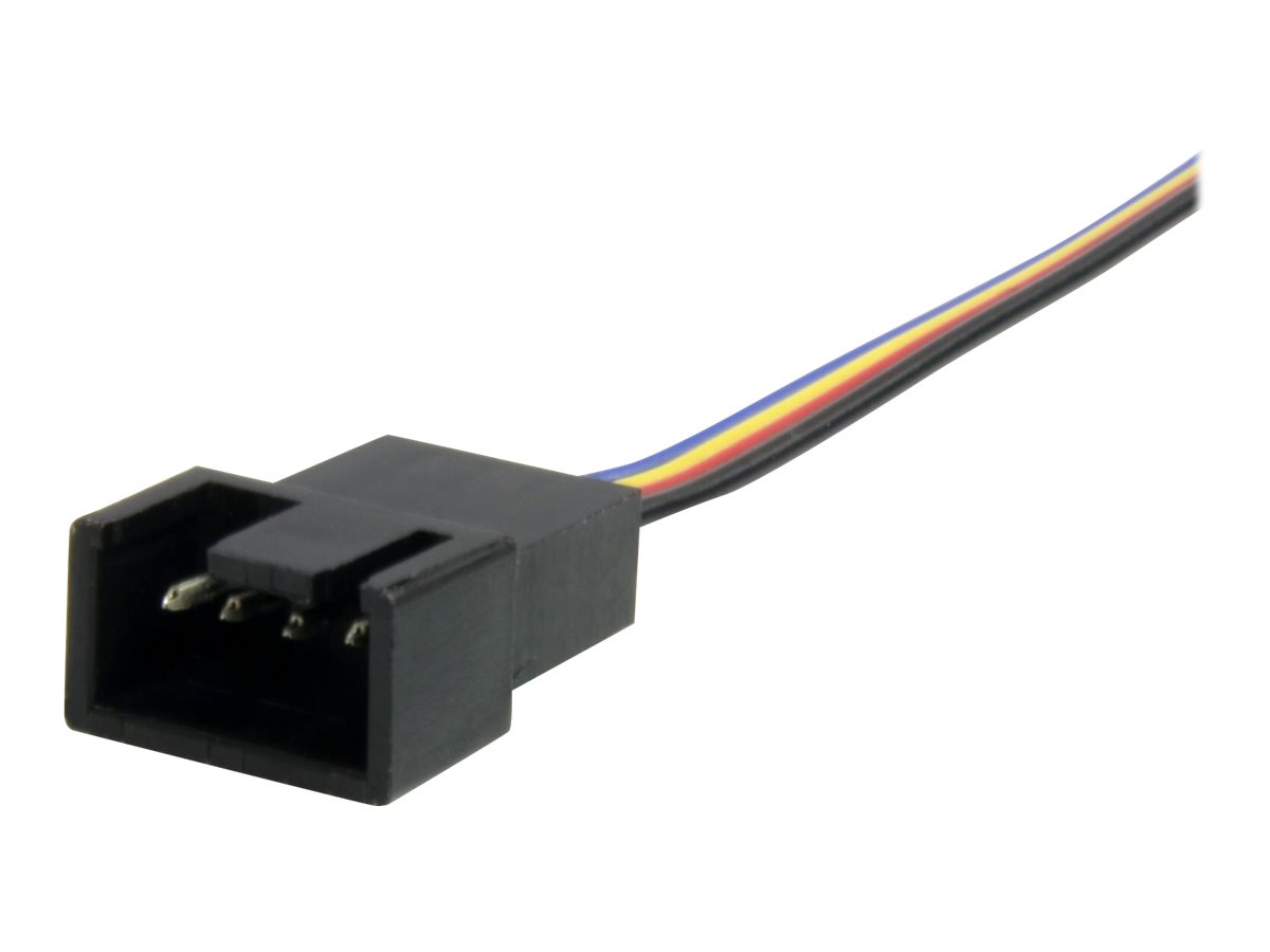 StarTech.com FAN4EXT12 4-poliges PWM Lüfter Verlängerungskabel 30.5 cm Schwarz