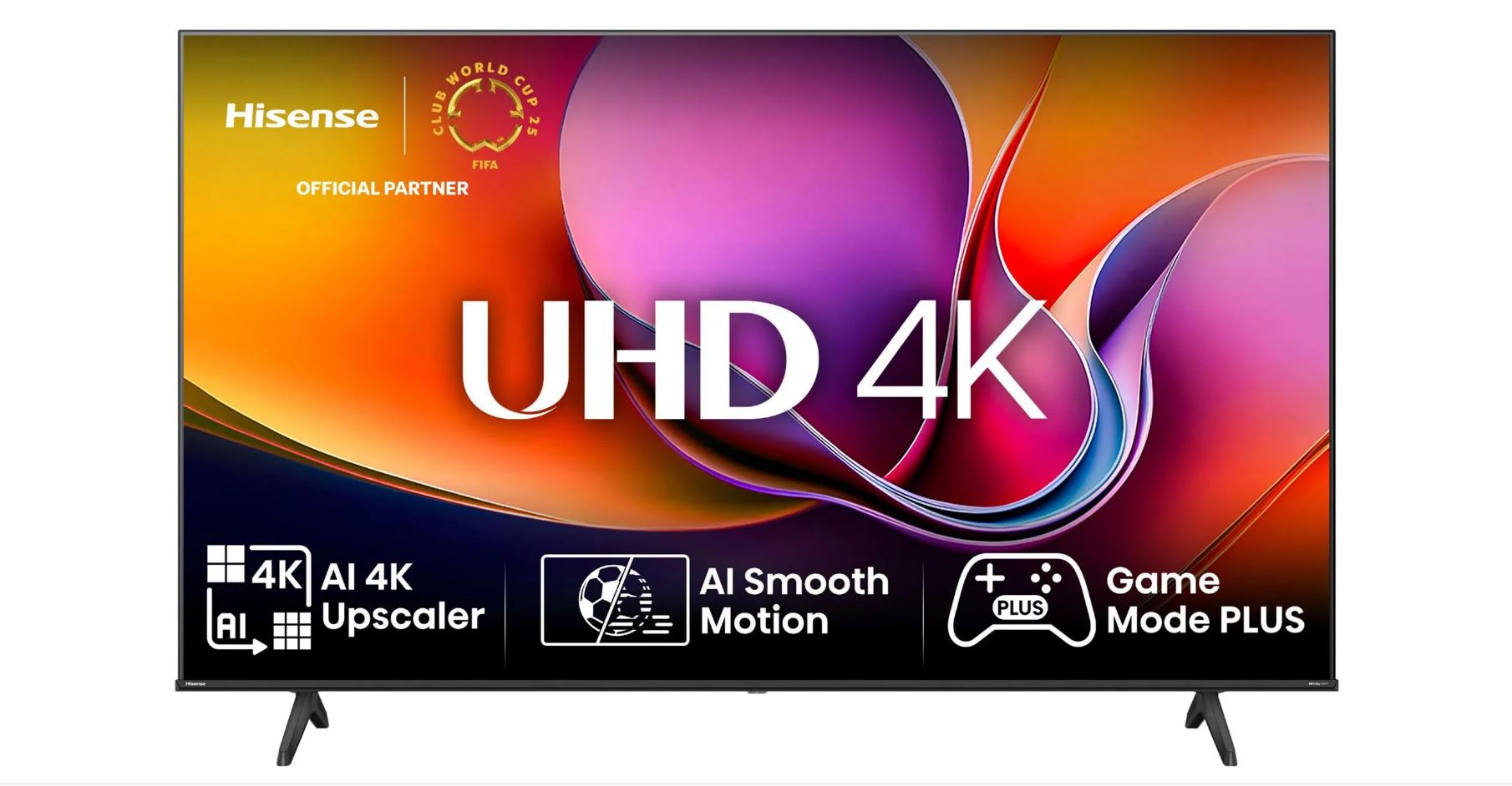 Hisense 55A6Q Fernseher 139,7 cm (55") 4K Ultra HD Smart-TV WLAN Schwarz 300 cd/m² [Energieklasse E] (55A6Q)