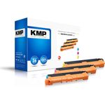 KMP Toner Kombi-Pack ersetzt Brother TN-247C, TN-247M, TN-247Y, TN247C, TN247M, TN247Y Kompatibel Cyan, Magenta, Gelb 2300 Seiten B-T125X (1268,3030)