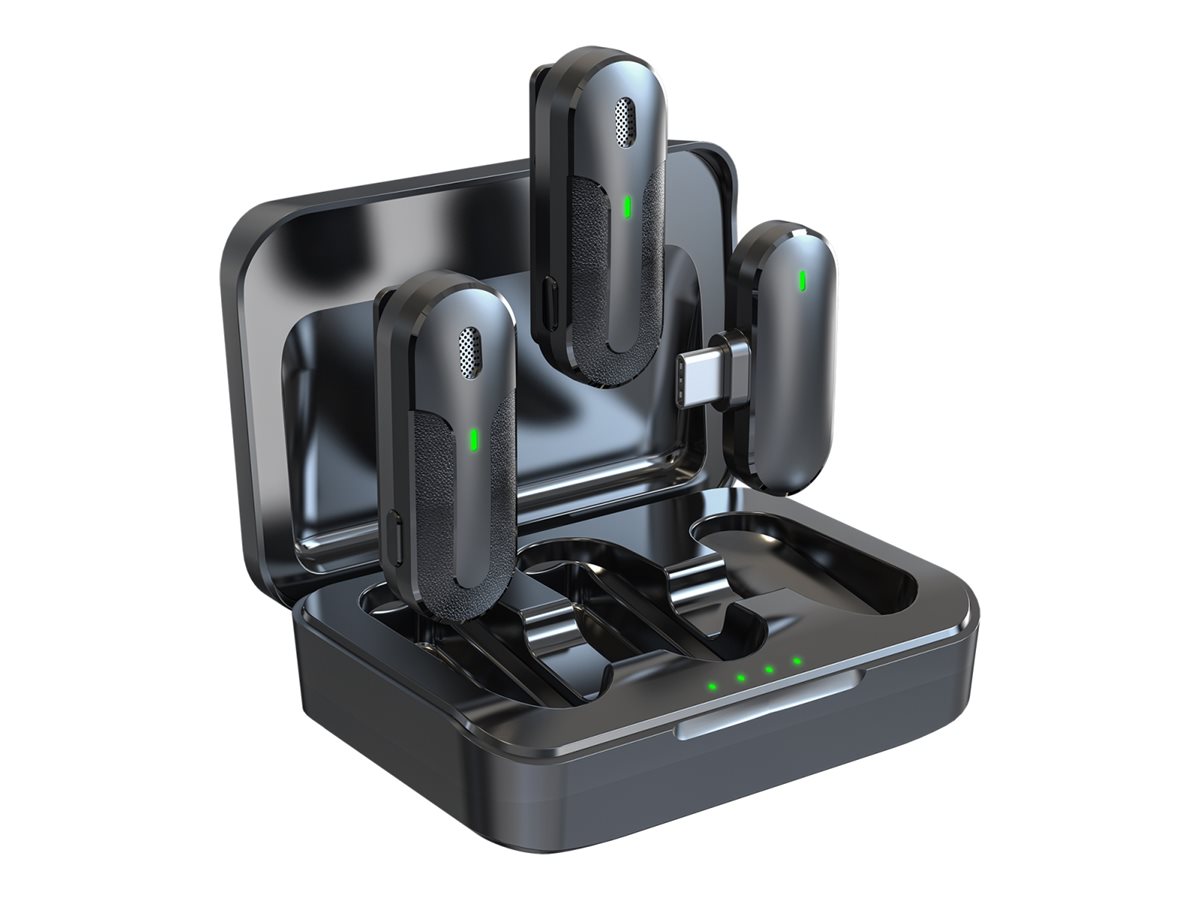 Technaxx TX-301 Mini-Mikrofonset Schwarz